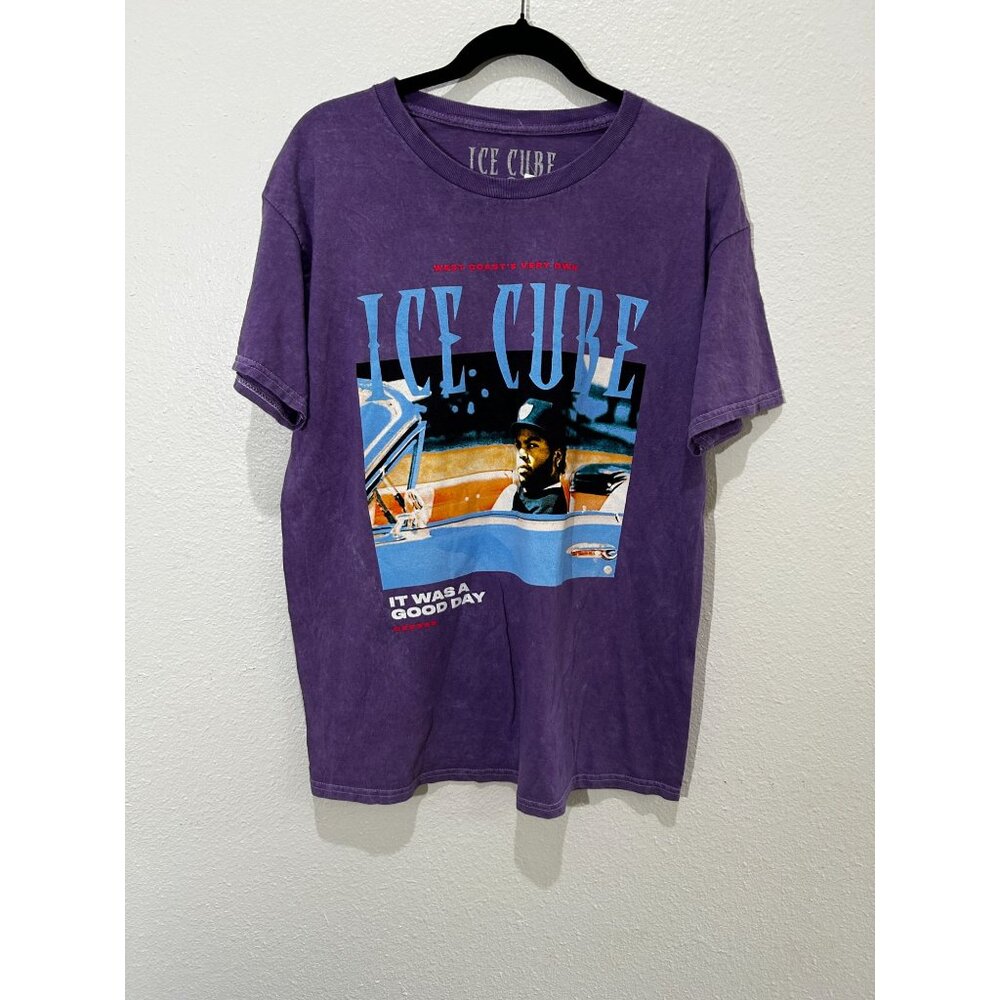 NEW with tags Ice Cube It Was A Good Day Purple Shirt, Size L